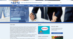 Desktop Screenshot of nbpb.nl